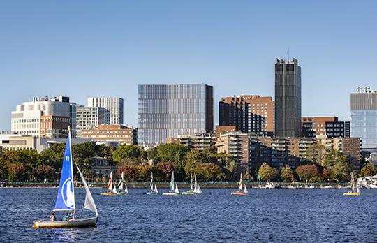 Kendall Square from the river