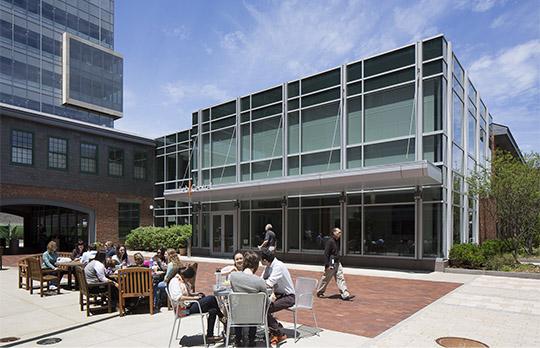 Courtyard at 700 Main Street, Steve Dunwell