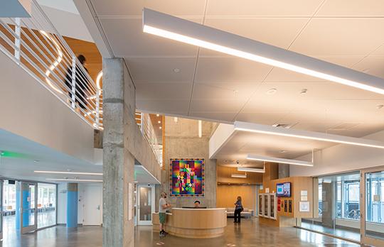 New Vassar Lobby (Photo: J. Horner)