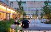 Hayden Courtyard at dusk (Photo: J. Horner)